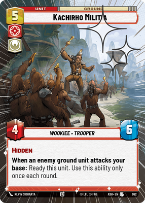 Kachirho Militia (Hyperspace) - Foil
