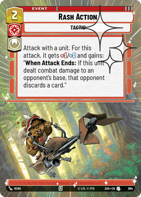 Rash Action (Hyperspace) - Foil
