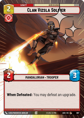 Clan Vizsla Soldier (Hyperspace) - Foil