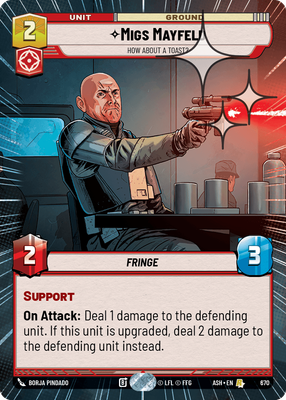 Migs Mayfeld - How About a Toast? (Hyperspace) - Foil