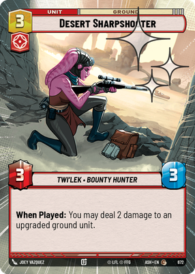 Desert Sharpshooter (Hyperspace) - Foil