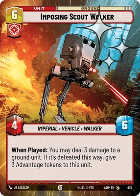 Imposing Scout Walker (Hyperspace) - Foil