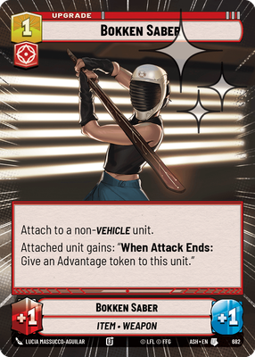 Bokken Saber (Hyperspace) - Foil