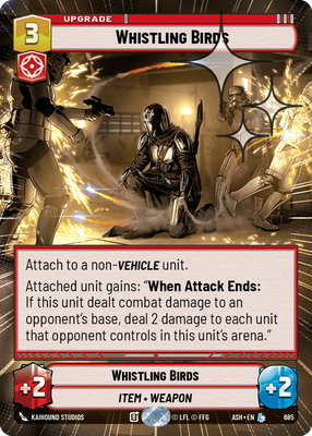 Whistling Birds (Hyperspace) - Foil