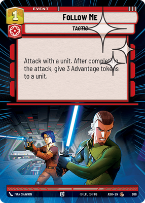 Follow Me (Hyperspace) - Foil
