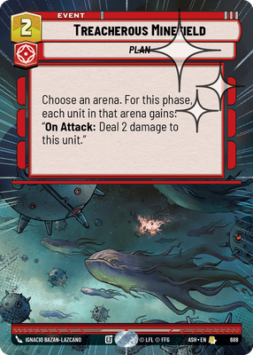 Treacherous Minefield (Hyperspace) - Foil
