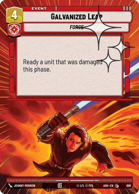 Galvanized Leap (Hyperspace) - Foil
