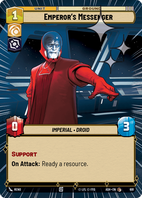 Emperor's Messenger (Hyperspace) - Foil