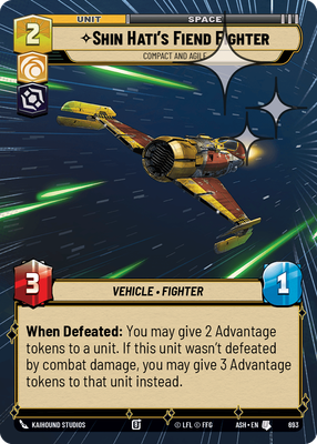 Shin Hati's Fiend Fighter - Compact and Agile (Hyperspace) - Foil