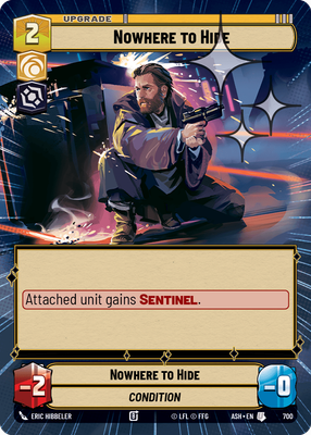 Nowhere to Hide (Hyperspace) - Foil