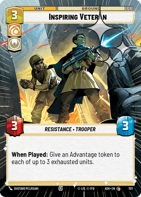 Inspiring Veteran (Hyperspace) - Foil