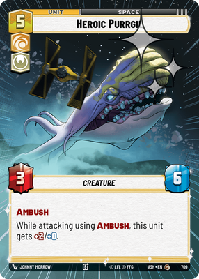 Heroic Purrgil (Hyperspace) - Foil