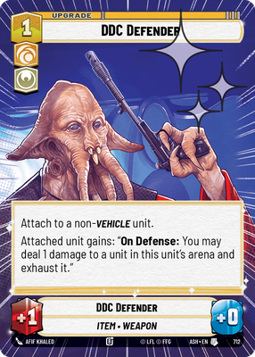DDC Defender (Hyperspace) - Foil