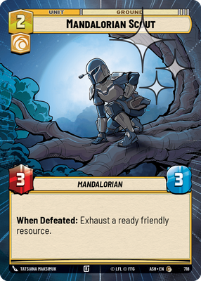Mandalorian Scout (Hyperspace) - Foil