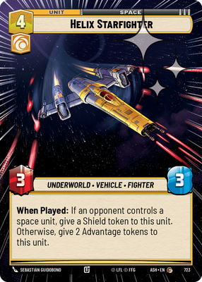 Helix Starfighter (Hyperspace) - Foil