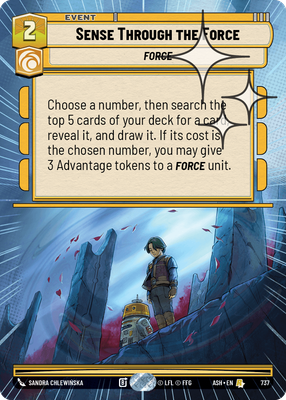 Sense Through the Force (Hyperspace) - Foil