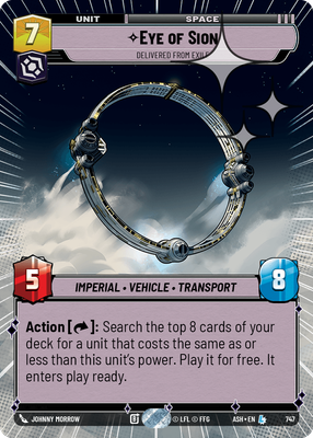 Eye of Sion - Delivered from Exile (Hyperspace) - Foil