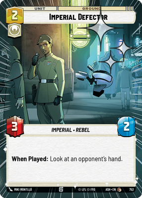 Imperial Defector (Hyperspace) - Foil