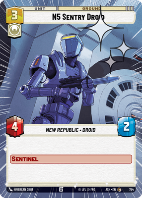 N5 Sentry Droid (Hyperspace) - Foil