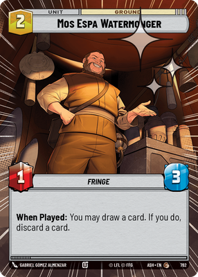 Mos Espa Watermonger (Hyperspace) - Foil