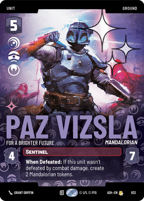 Paz Vizsla - For a Brighter Future (Prestige) - Foil
