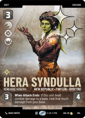 Hera Syndulla - Renegade General (Prestige) - Foil
