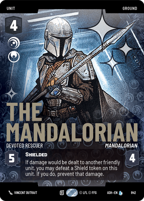 The Mandalorian - Devoted Rescuer (Prestige) - Foil