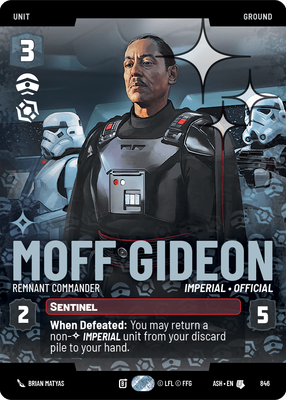 Moff Gideon - Remnant Commander (Prestige) - Foil