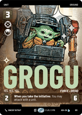 Grogu - Yes. Yes. Yes. (Prestige) - Foil