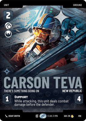 Carson Teva - There's Something Going On (Prestige) - Foil