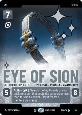Eye of Sion - Delivered from Exile (Prestige) - Foil