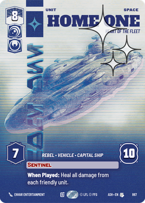 Home One - Heart of the Fleet (Prestige) - Foil