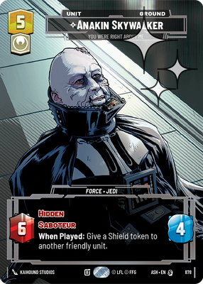 Anakin Skywalker - You Were Right About Me (Prestige) - Foil