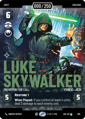 Luke Skywalker - Answering the Call (Serialized)
