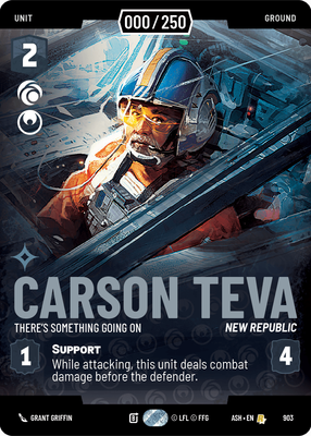 Carson Teva - There's Something Going On (Serialized)