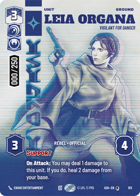 Leia Organa - Vigilant for Danger (Serialized)