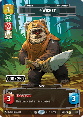 Wicket - Yub Nub! (Serialized)