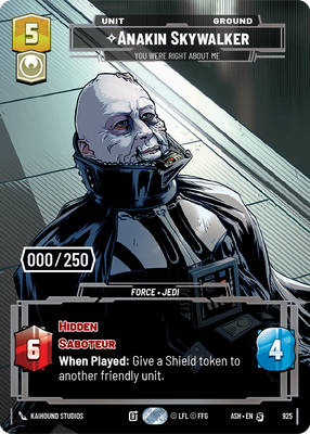 Anakin Skywalker - You Were Right About Me (Serialized)