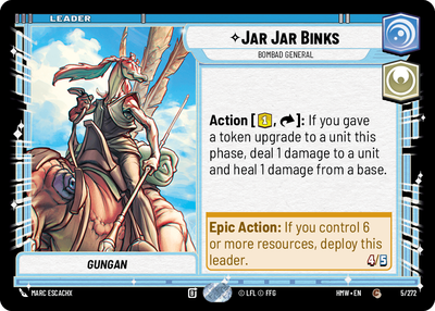 Jar Jar Binks - Bombad General