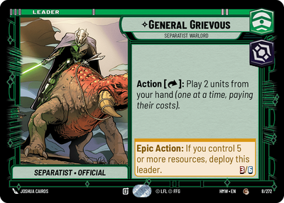 General Grievous - Separatist Warlord
