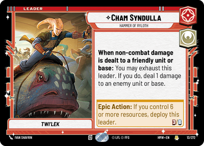 Cham Syndulla - Hammer of Ryloth