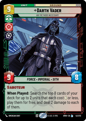 Darth Vader - Any Methods Necessary