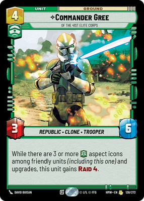 Commander Gree - Of the 41st Elite Corps