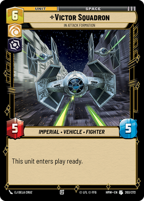 Victor Squadron - In Attack Formation