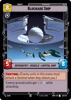 Blockade Ship