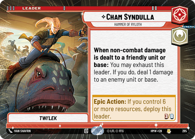 Cham Syndulla - Hammer of Ryloth (Hyperspace)