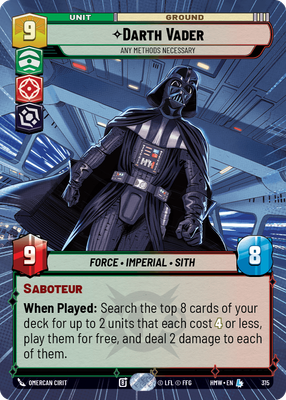 Darth Vader - Any Methods Necessary (Hyperspace)