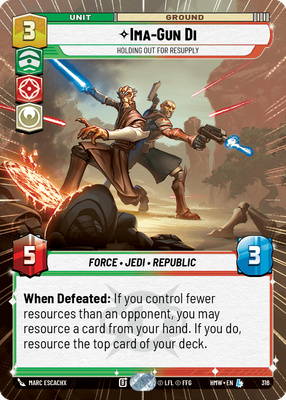 Ima-Gun Di - Holding Out For Resupply (Hyperspace)