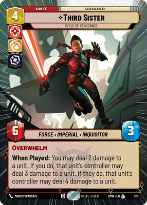 Third Sister - Cycle of Vengeance (Hyperspace)