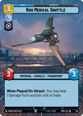 Rho Medical Shuttle (Hyperspace)